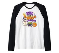 ESL : Parle couramment Les Langues des Livres, Professeur d'anglais Langue Seconde drôle, Halloween Manche Raglan