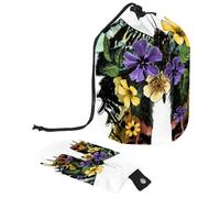 Eslifey Grande trousse de maquillage avec cordon de serrage - Motif manette de jeu colorée - Sac de voyage portable, Multicolore 9., 9.9x6.9in/25.2x17.6cm