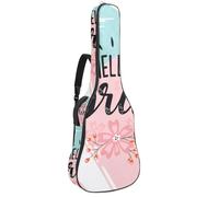 Eslifey Housse de transport pour guitare acoustique avec bandoulière réglable Motif ciel nocturne Noir 101,6 cm 101,6 cm, Multicolore 10., 42.9x16.9x4.7 in, Organiseur de sac