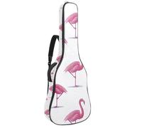 Eslifey Housse de transport pour guitare acoustique - Licorne mignonne sur arc-en-ciel - Bandoulière réglable - 101,6 cm - 104 - 106,7 cm, Multicolore 7., 42.9x16.9x4.7 in, Organiseur de sac