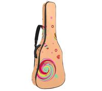 Eslifey Housse pour guitare acoustique avec bandoulière réglable Motif animaux de la forêt africaine Éléphant Girafe 101,6 cm 104 106,7 cm, Multicolore 5., 42.9x16.9x4.7 in, Organiseur de sac