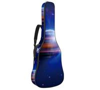 Eslifey Housse pour guitare acoustique avec bandoulière réglable Motif ciel étoilé galaxie 101 106 cm, multicolore 1, 42.9x16.9x4.7 in, Organiseur de sac
