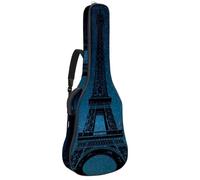 Eslifey Housse pour guitare acoustique avec bandoulière réglable Motif étoiles galaxie Noir 40 41 42 pouces, Multicolore 7., 42.9x16.9x4.7 in, Organiseur de sac
