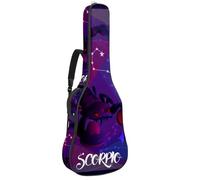 Eslifey Housse pour guitare acoustique avec bandoulière réglable Motif fleurs mandala Violet 101,6 cm 101,6 cm, Multicolore 8., 42.9x16.9x4.7 in, Organiseur de sac