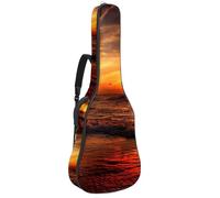 Eslifey Housse pour guitare acoustique avec bandoulière réglable Motif fleurs mandala Violet 101,6 cm 101,6 cm, Multicolore 6., 42.9x16.9x4.7 in, Organiseur de sac
