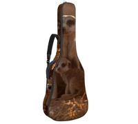 Eslifey Housse pour guitare acoustique avec bandoulière réglable Motif fleurs mandala Violet 101,6 cm 101,6 cm, Multicolore 3., 42.9x16.9x4.7 in, Organiseur de sac
