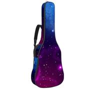 Eslifey Housse pour guitare acoustique avec bandoulière réglable Motif grenouille sur la feuille de lotus 101,6 cm 101,6 cm, Multicolore 3., 42.9x16.9x4.7 in, Organiseur de sac