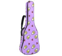 Eslifey Housse pour guitare acoustique avec bandoulière réglable Motif papillon sur fleur 101,6 cm 101,6 cm, Multicolore 5., 42.9x16.9x4.7 in, Organiseur de sac
