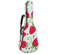 Eslifey Housse pour guitare acoustique avec bandoulière réglable Motif papillon sur fleur 101,6 cm 101,6 cm, Multicolore 3., 42.9x16.9x4.7 in, Organiseur de sac