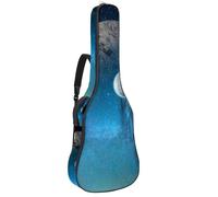 Eslifey Housse pour guitare acoustique avec bandoulière réglable Motif papillon sur fleur 101,6 cm 101,6 cm, Multicolore 6., 42.9x16.9x4.7 in, Organiseur de sac