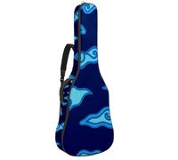 Eslifey Housse pour guitare acoustique Day of The Dead Sugar Cats Pumpkin Bandoulière réglable 101,6 cm 104 cm 106,7 cm, Multicolore 8., 42.9x16.9x4.7 in, Organiseur de sac