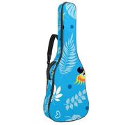 Eslifey Housse pour guitare acoustique Day of The Dead Sugar Skull Floral Bandoulière réglable 101,6 cm 104 cm 106,7 cm, Multicolore 6., 42.9x16.9x4.7 in, Organiseur de sac