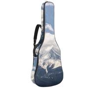 Eslifey Housse pour guitare acoustique Fuji Montagne Japon Paysage bandoulière réglable 101,6 cm 104 cm 106,7 cm, multicolore 1, 42.9x16.9x4.7 in, Organiseur de sac