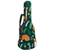 Eslifey Housse pour guitare acoustique Fuji Montagne Japon Paysage bandoulière réglable 101,6 cm 104 cm 106,7 cm, Multicolore 4., 42.9x16.9x4.7 in, Organiseur de sac