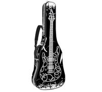 Eslifey Housse pour guitare acoustique Koi Fish and Cherry avec bandoulière réglable 101,6 cm, 104,1 cm, 106,7 cm, Multicolore 10., 42.9x16.9x4.7 in, Organiseur de sac