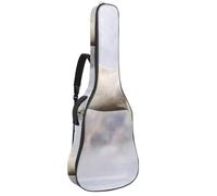 Eslifey Housse pour guitare acoustique London UK Bus rouge et Big Ben avec bandoulière réglable 101,6 cm, 104,1 cm, 106,7 cm, Multicolore 6., 42.9x16.9x4.7 in, Organiseur de sac