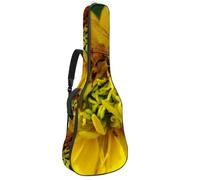 Eslifey Housse pour guitare acoustique Mexico Day of The Dead Sugar Skull Cactus Bandoulière réglable 101,6 cm 104 cm 106,7 cm, Multicolore 9., 42.9x16.9x4.7 in, Organiseur de sac