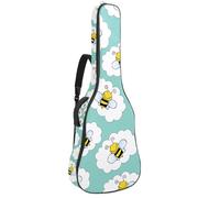 Eslifey Housse pour guitare acoustique - Motif arbre de forêt - Automne - Bandoulière réglable - 101,6 cm - 101,6 cm - 106,7 cm, Multicolore 5., 42.9x16.9x4.7 in, Organiseur de sac