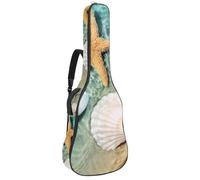 Eslifey Housse pour guitare acoustique - Motif étoile et lune - Silhouette ballerine - Bandoulière réglable - 101,6 cm - 101,6 cm - 106,7 cm, Multicolore 4., 42.9x16.9x4.7 in, Organiseur de sac