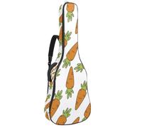 Eslifey Housse pour guitare acoustique, mythes chinois, légendes, dragon, rouge, bleu marine, bandoulière réglable, 101,6 cm, 101,6 cm, Multicolore 10., 42.9x16.9x4.7 in, Organiseur de sac