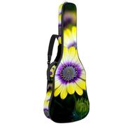 Eslifey Housse pour guitare acoustique, mythes chinois, légendes, dragon, rouge, bleu marine, bandoulière réglable, 101,6 cm, 101,6 cm, Multicolore 5., 42.9x16.9x4.7 in, Organiseur de sac