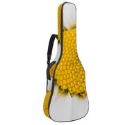 Eslifey Housse pour guitare acoustique, mythes chinois, légendes, dragon, rouge, bleu marine, bandoulière réglable, 101,6 cm, 101,6 cm, Multicolore 6., 42.9x16.9x4.7 in, Organiseur de sac