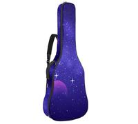 Eslifey Housse pour guitare acoustique, mythes chinois, légendes, dragon, rouge, bleu marine, bandoulière réglable, 101,6 cm, 101,6 cm, Multicolore 8., 42.9x16.9x4.7 in, Organiseur de sac