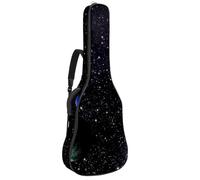 Eslifey Housse pour guitare acoustique - Nouvel An chinois - Fuwa Fish Lotus - Bandoulière réglable - 101,6 cm - 101,6 cm - 106,7 cm, Multicolore 5., 42.9x16.9x4.7 in, Organiseur de sac
