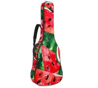 Eslifey Housse pour guitare acoustique Pop Art avec bandoulière réglable Rouge 101,6 cm, 104,1 cm, 106,7 cm, Multicolore 10., 42.9x16.9x4.7 in, Organiseur de sac