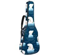 Eslifey Housse pour guitare acoustique Squirrel Bit The Peanuts avec bandoulière réglable 101,6 cm, 104,1 cm, 106,7 cm, Multicolore 7., 42.9x16.9x4.7 in, Organiseur de sac
