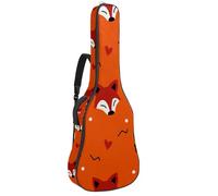 Eslifey Housse pour guitare acoustique Squirrel Bit The Peanuts avec bandoulière réglable 101,6 cm, 104,1 cm, 106,7 cm, Multicolore 8., 42.9x16.9x4.7 in, Organiseur de sac