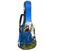 Eslifey Housse pour guitare acoustique Squirrel Bit The Peanuts avec bandoulière réglable 101,6 cm, 104,1 cm, 106,7 cm, multicolore 2, 42.9x16.9x4.7 in, Organiseur de sac
