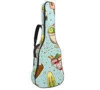 Eslifey Housse pour guitare acoustique Universe Saturn Planet avec bandoulière réglable 101,6 cm, 104,1 cm, 106,7 cm, Multicolore 5., 42.9x16.9x4.7 in, Organiseur de sac