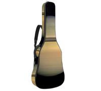 Eslifey Housse pour guitare acoustique Universe Saturn Planet avec bandoulière réglable 101,6 cm, 104,1 cm, 106,7 cm, multicolore 1, 42.9x16.9x4.7 in, Organiseur de sac
