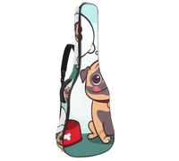 Eslifey Housse pour guitare acoustique Universe Saturn Planet avec bandoulière réglable 101,6 cm, 104,1 cm, 106,7 cm, Multicolore 6., 42.9x16.9x4.7 in, Organiseur de sac