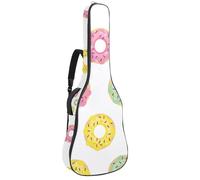 Eslifey Housse pour guitare acoustique - Vert nature cascade - Bandoulière réglable - 101,6 cm - 101,6 cm - 106,7 cm, Multicolore 8., 42.9x16.9x4.7 in, Organiseur de sac
