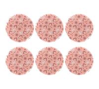 Eslifey Lot de 6 badges ronds de 5,6 cm avec épingle, élément pirate rose pour loisirs créatifs, loisirs créatifs, projets scolaires