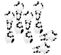 Eslifey Lot de 6 marque-pages magnétiques, animaux mignons, ours chinois, cœur, marque-page en cuir, accessoires de livre pour étudiants, enseignants, lecture