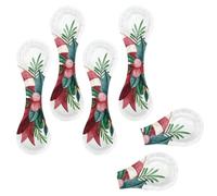 Eslifey Lot de 6 marque-pages magnétiques, aquarelle, sucre d'orge, marque-page en cuir, accessoires de livre pour étudiants, enseignants, lecture