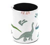 Eslifey Pot à crayons rond pour bureau, motif dinosaure mignon, pot à stylos, gobelet, pinceaux de maquillage, présentoir, papeterie organisateur pour la maison et l'école