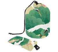 Eslifey Sac à cosmétiques avec cordon de serrage, en forme de tonneau, sac de maquillage de voyage portable, motif avocats et cerises, grande capacité, étanche, trousse de toilette, Multicolore 8.,