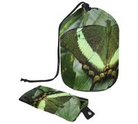 Eslifey Sac à cosmétiques avec cordon de serrage, sac de maquillage portable en forme de tonneau, sac de maquillage de voyage portable, nez d'éléphant, ballons rouges, cœur, grande capacité, étanche,