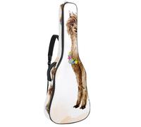 Eslifey Sac de guitare acoustique avec bandoulière réglable et feuilles de pierre de méditation 101,6 cm, 104,1 cm, 106,7 cm, Multicolore 4., 42.9x16.9x4.7 in, Organiseur de sac