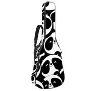 Eslifey Sac de guitare acoustique bébé cheval et sa maman avec bandoulière réglable 101,6 cm, 104,1 cm, 106,7 cm, Multicolore 6., 42.9x16.9x4.7 in, Organiseur de sac
