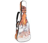 Eslifey Sac de guitare acoustique licorne et beignets sur fond rose bandoulière réglable 101,6 cm, 104,1 cm, 106,7 cm, Multicolore 3., 42.9x16.9x4.7 in, Organiseur de sac