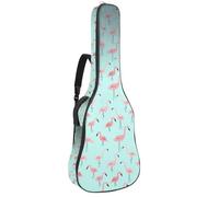Eslifey Sac de guitare acoustique vintage avec bandoulière réglable Motif carte du monde Old Grunge 101 104 106 cm, Multicolore 6., 42.9x16.9x4.7 in, Organiseur de sac