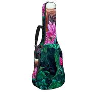 Eslifey Sac de guitare acoustique vintage avec bandoulière réglable Motif carte du monde Old Grunge 101 104 106 cm, Multicolore 7., 42.9x16.9x4.7 in, Organiseur de sac