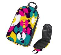 Eslifey Sac de rangement portable pour ustensiles de cuisine de camping, de voyage, lamas, cactus et triangles, motif dessin animé, pour barbecue, camping, ustensiles de cuisine, Multicolore 11
