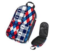 Eslifey Sac de rangement portable pour ustensiles de cuisine de camping, de voyage, motif cerf de Noël avec fleur de croquis, sac de rangement portable pour barbecue, camping, ustensiles de cuisine