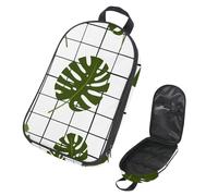 Eslifey Sac de rangement portable pour ustensiles de cuisine de camping, de voyage, motif cerf de Noël avec fleur de croquis, sac de rangement portable pour barbecue, camping, ustensiles de cuisine